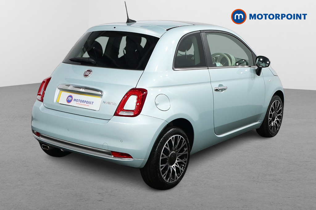 Fiat 500 1.0 Mild Hybrid 3Dr Manual Petrol-Electric Hybrid Hatchback - Stock Number (1513465) - Drivers side rear corner