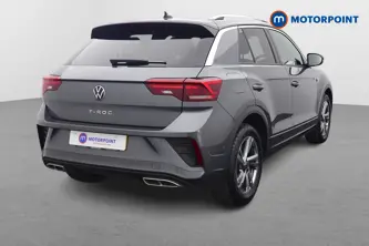 Volkswagen T-Roc R-Line Automatic Petrol SUV - Stock Number (1512525) - Drivers side rear corner