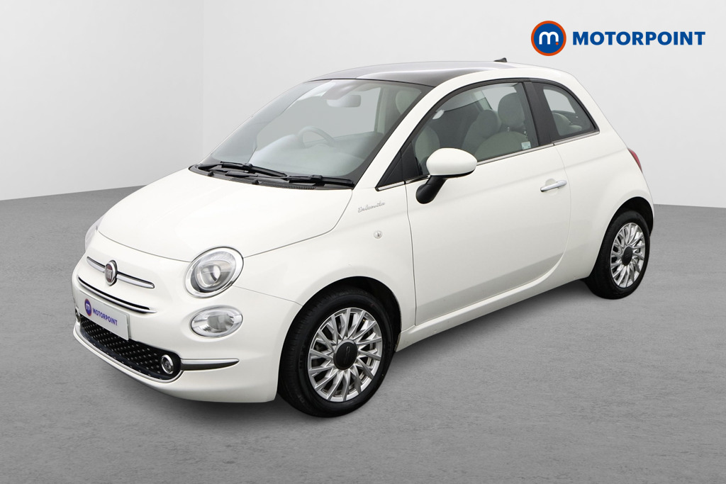 Fiat 500 Dolcevita Manual Petrol-Electric Hybrid Hatchback - Stock Number (1513313) - Passenger side front corner