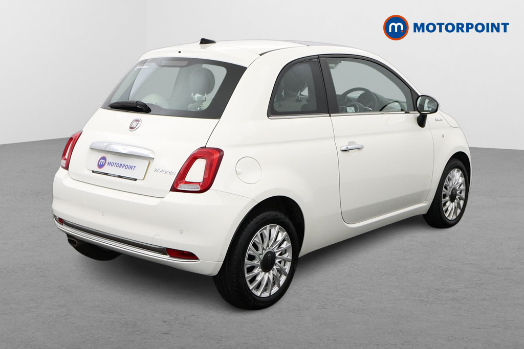 Fiat 500 Dolcevita Manual Petrol-Electric Hybrid Hatchback - Stock Number (1513313) - Drivers side rear corner