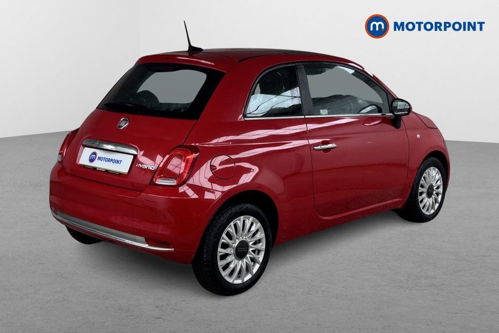 Fiat 500 1.0 Mild Hybrid 3Dr Manual Petrol-Electric Hybrid Hatchback - Stock Number (1513676) - Drivers side rear corner