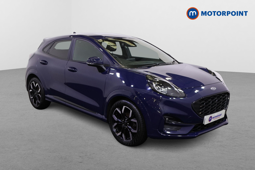 Ford Puma St-Line X Manual Petrol-Electric Hybrid SUV - Stock Number (1516943) - Drivers side front corner