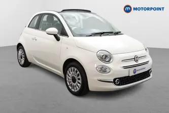 Fiat 500 1.0 Mild Hybrid 2Dr Manual Petrol-Electric Hybrid Convertible - Stock Number (1510343) - Drivers side front corner