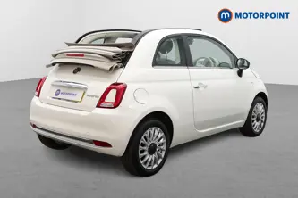 Fiat 500 1.0 Mild Hybrid 2Dr Manual Petrol-Electric Hybrid Convertible - Stock Number (1510343) - Drivers side rear corner