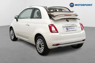 Fiat 500 1.0 Mild Hybrid 2Dr Manual Petrol-Electric Hybrid Convertible - Stock Number (1510343) - Passenger side rear corner