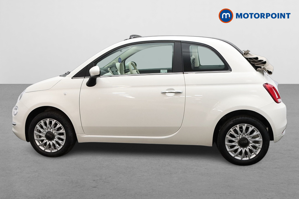 Fiat 500 1.0 Mild Hybrid 2Dr Manual Petrol-Electric Hybrid Convertible - Stock Number (1510343) - Passenger side