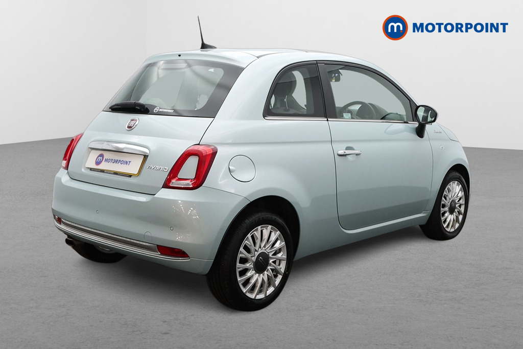 Fiat 500 Dolcevita Manual Petrol-Electric Hybrid Hatchback - Stock Number (1513264) - Drivers side rear corner