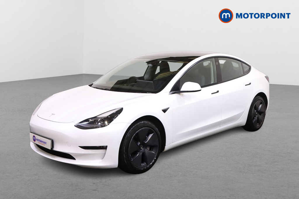 Tesla Model 3 Long Range Automatic Electric Saloon - Stock Number (1513430) - Passenger side front corner