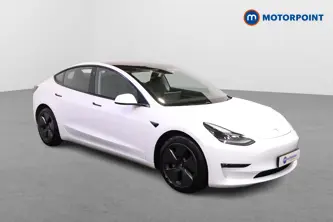 Tesla Model 3 Long Range Automatic Electric Saloon - Stock Number (1513430) - Drivers side front corner