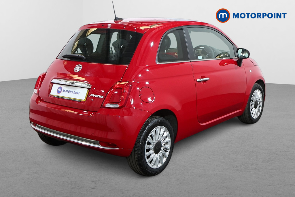 Fiat 500 1.0 Mild Hybrid 3Dr Manual Petrol-Electric Hybrid Hatchback - Stock Number (1513680) - Drivers side rear corner