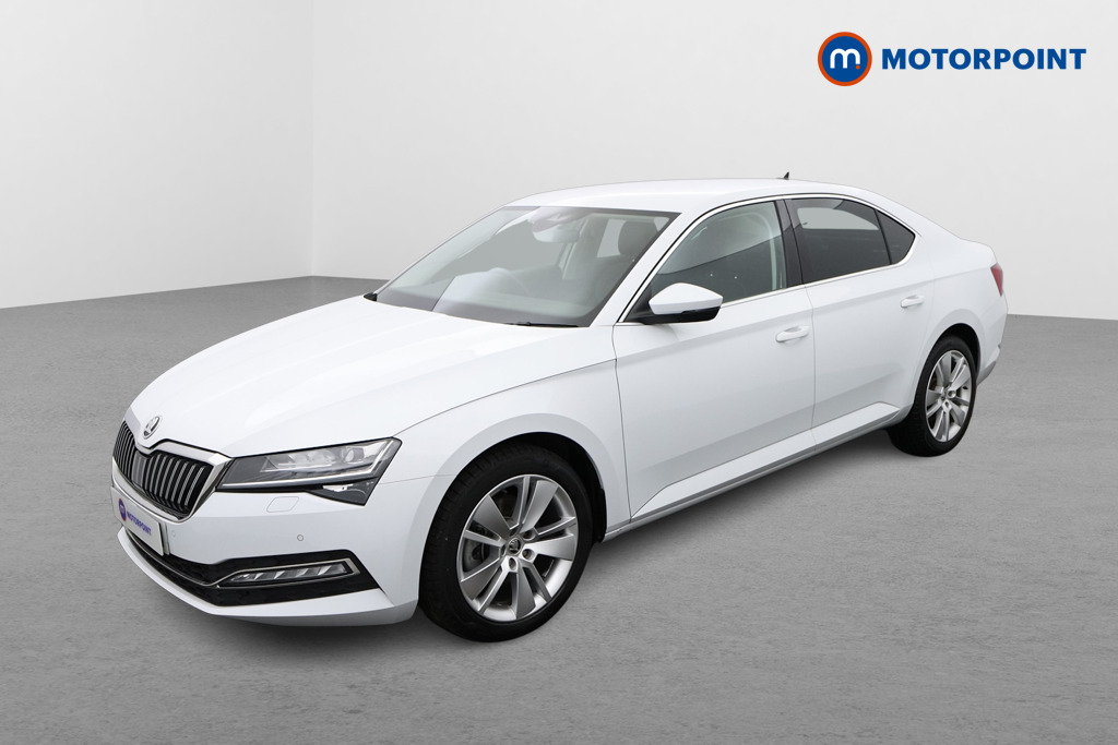 Skoda Superb Se L Automatic Petrol Hatchback - Stock Number (1517656) - Passenger side front corner