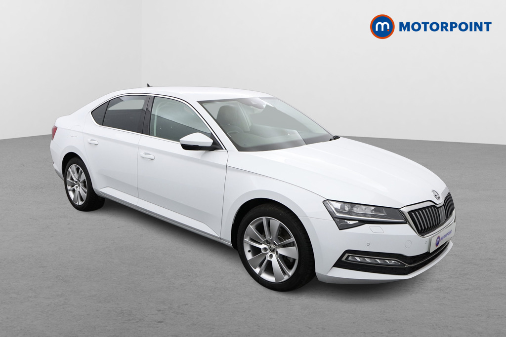 Skoda Superb Se L Automatic Petrol Hatchback - Stock Number (1517656) - Drivers side front corner