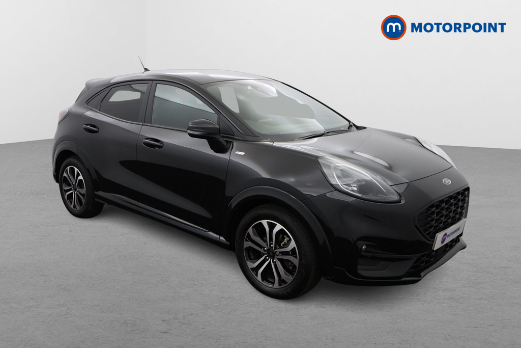 Ford Puma St-Line Manual Petrol-Electric Hybrid SUV - Stock Number (1518201) - Drivers side front corner