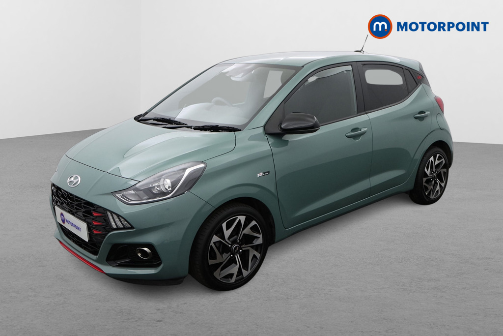 Hyundai I10 N Line Manual Petrol Hatchback - Stock Number (1518857) - Passenger side front corner