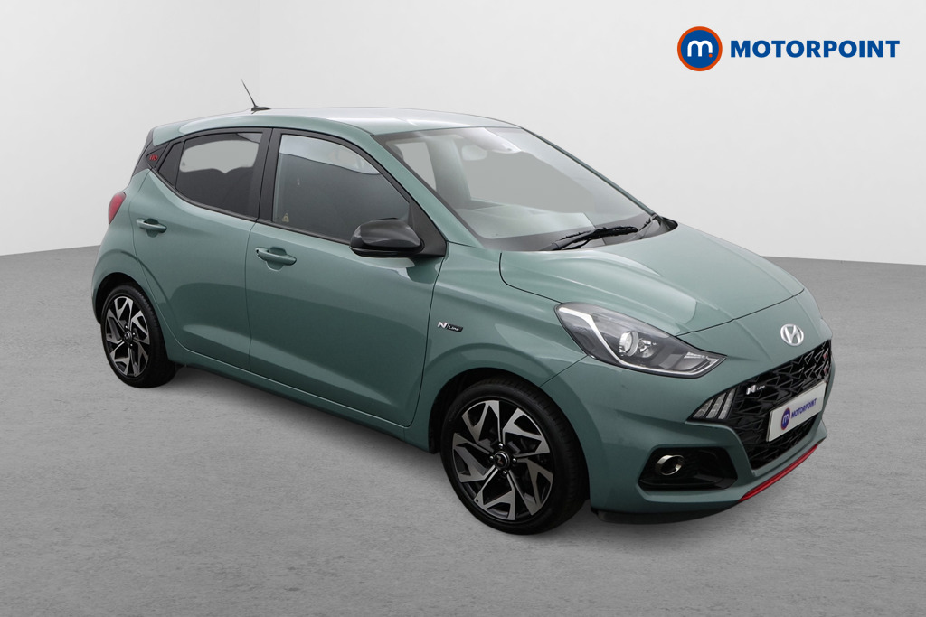 Hyundai I10 N Line Manual Petrol Hatchback - Stock Number (1518857) - Drivers side front corner