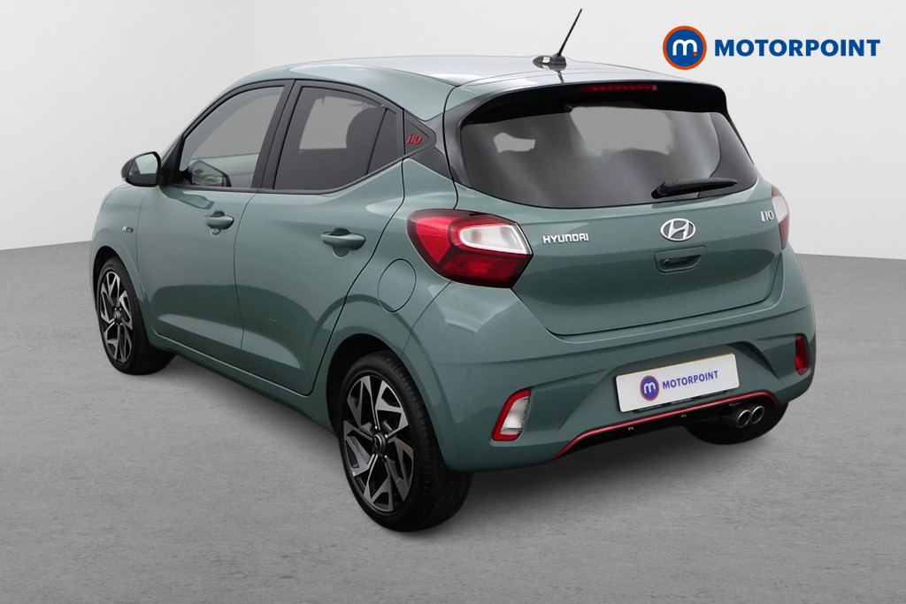 Hyundai I10 N Line Manual Petrol Hatchback - Stock Number (1518857) - Passenger side rear corner