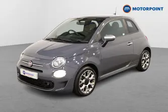 Fiat 500 Rock Star Manual Petrol-Electric Hybrid Hatchback - Stock Number (1510332) - Passenger side front corner