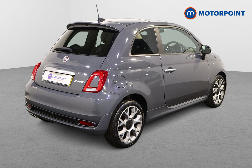 Fiat 500 Rock Star Manual Petrol-Electric Hybrid Hatchback - Stock Number (1510332) - Drivers side rear corner