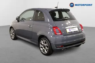 Fiat 500 Rock Star Manual Petrol-Electric Hybrid Hatchback - Stock Number (1510332) - Passenger side rear corner