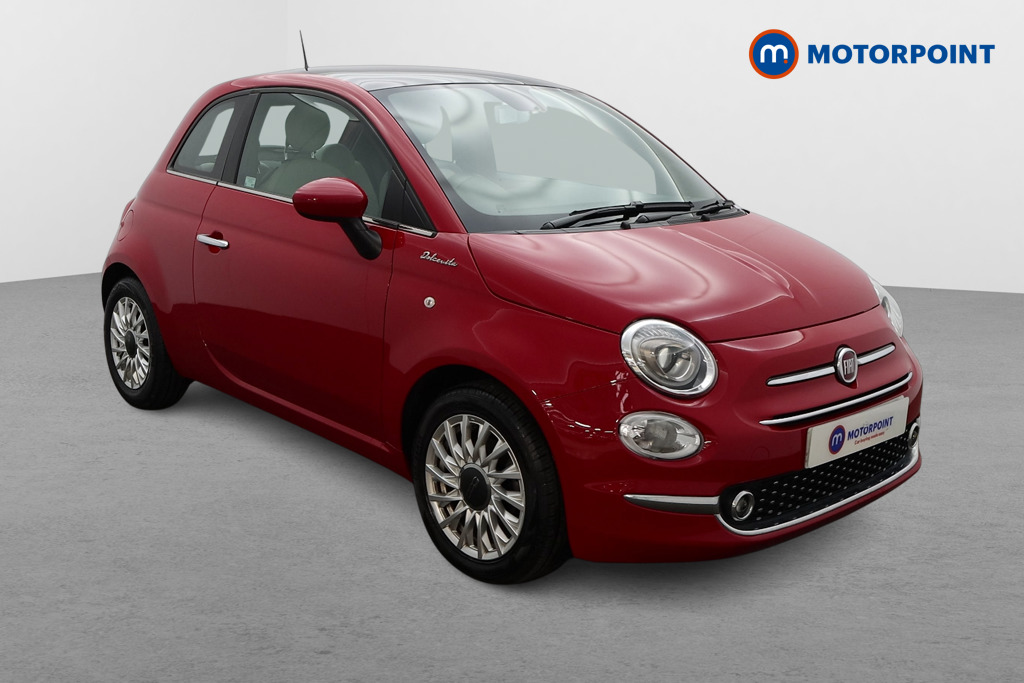 Fiat 500 Dolcevita Manual Petrol-Electric Hybrid Hatchback - Stock Number (1513272) - Drivers side front corner