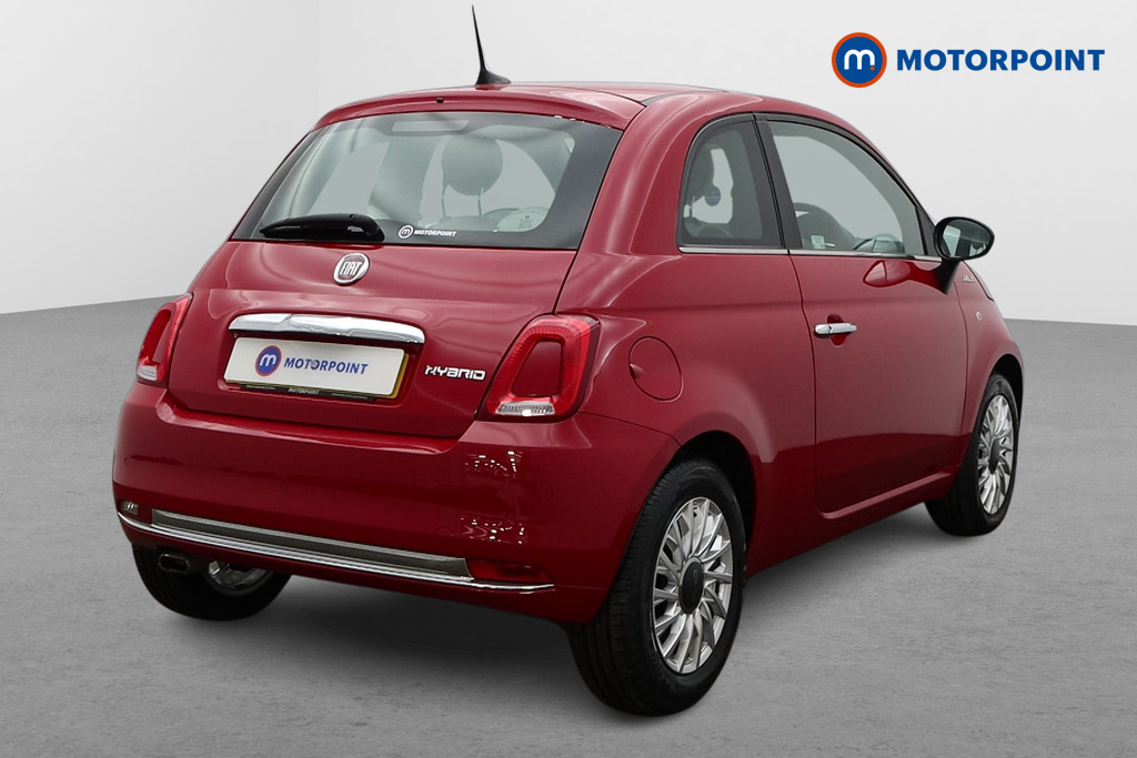 Fiat 500 Dolcevita Manual Petrol-Electric Hybrid Hatchback - Stock Number (1513272) - Drivers side rear corner