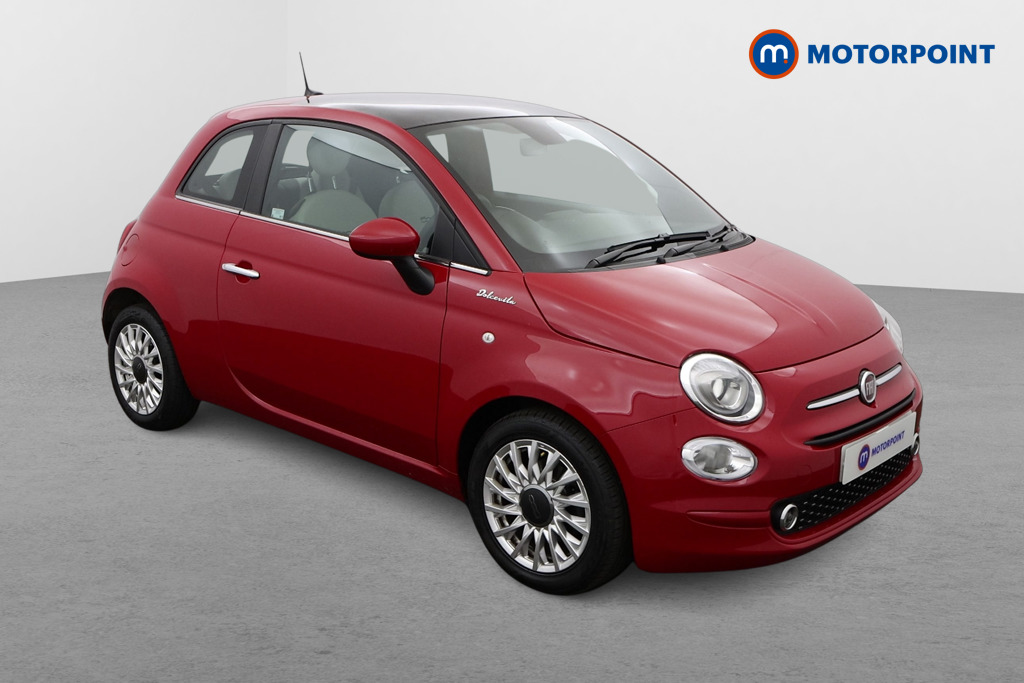 Fiat 500 Dolcevita Manual Petrol-Electric Hybrid Hatchback - Stock Number (1513283) - Drivers side front corner