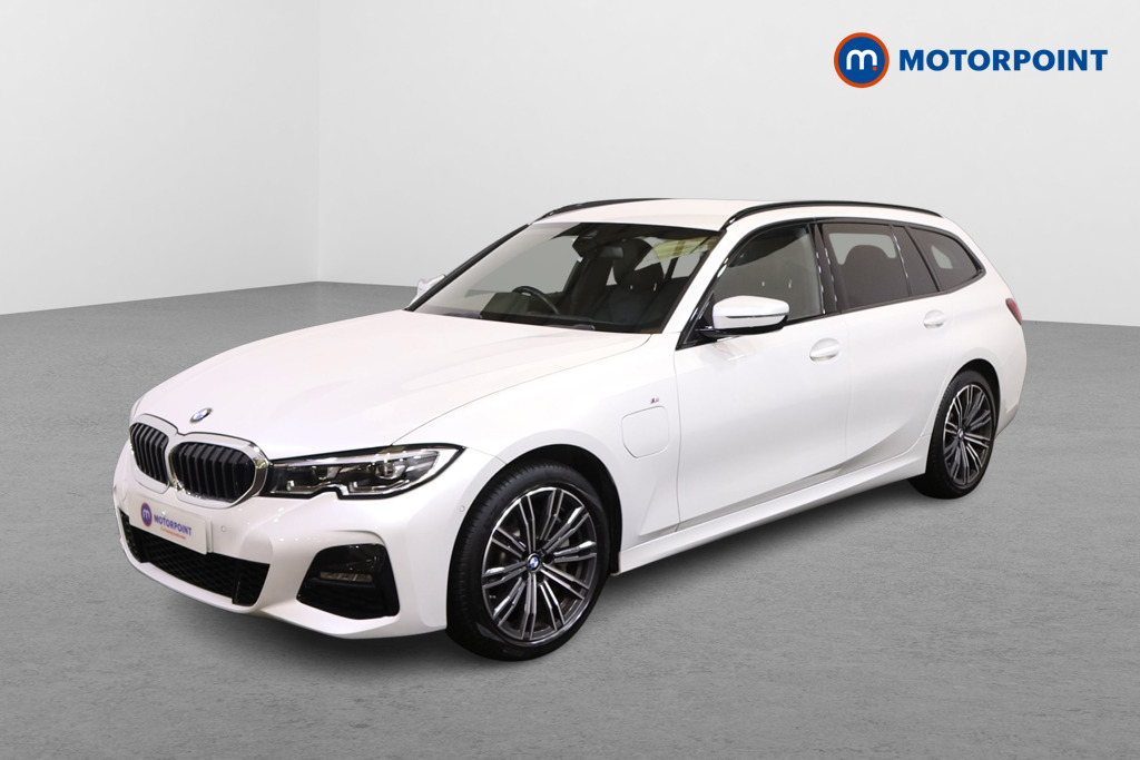 BMW 3 Series M Sport Automatic Petrol Plug-In Hybrid Estate - Stock Number (1513838) - Passenger side front corner