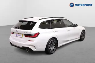 BMW 3 Series M Sport Automatic Petrol Plug-In Hybrid Estate - Stock Number (1513838) - Drivers side rear corner