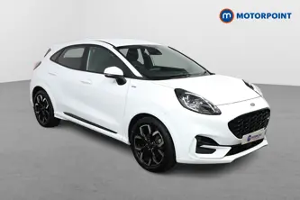 Ford Puma St-Line X Manual Petrol-Electric Hybrid SUV - Stock Number (1515517) - Drivers side front corner