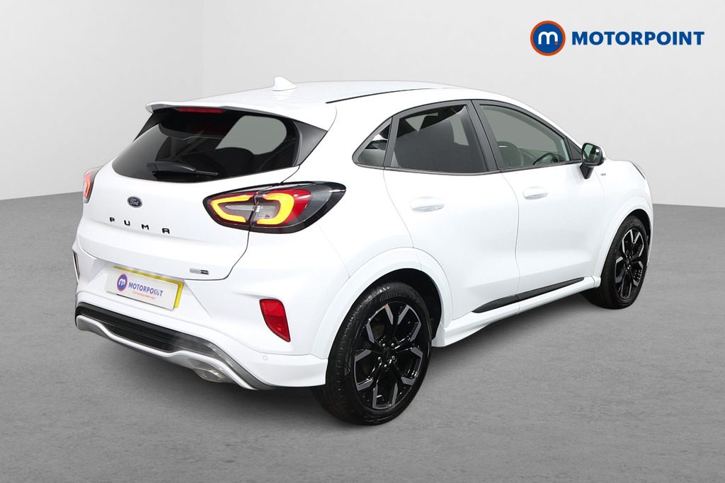 Ford Puma St-Line X Manual Petrol-Electric Hybrid SUV - Stock Number (1515517) - Drivers side rear corner