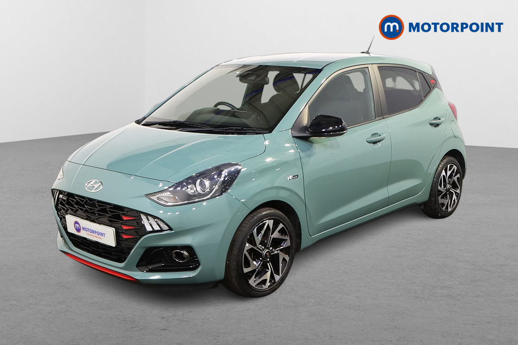 Hyundai I10 N Line Manual Petrol Hatchback - Stock Number (1517599) - Passenger side front corner