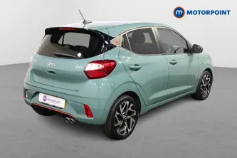 Hyundai I10 N Line Manual Petrol Hatchback - Stock Number (1517599) - Drivers side rear corner