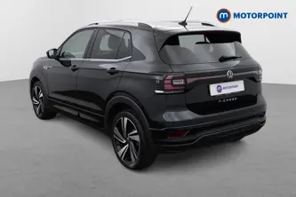 Volkswagen T-Cross R-Line Automatic Petrol SUV - Stock Number (1518359) - Passenger side rear corner