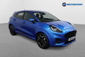 Ford Puma St-Line X Manual Petrol-Electric Hybrid SUV - Stock Number (1515527) - Drivers side front corner