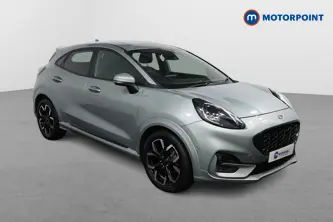 Ford Puma St-Line X Automatic Petrol-Electric Hybrid SUV - Stock Number (1515544) - Drivers side front corner