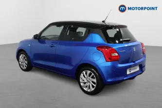 Suzuki Swift Sz-T Automatic Petrol-Electric Hybrid Hatchback - Stock Number (1517300) - Passenger side rear corner