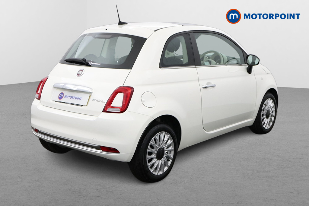 Fiat 500 1.0 Mild Hybrid 3Dr Manual Petrol-Electric Hybrid Hatchback - Stock Number (1513669) - Drivers side rear corner