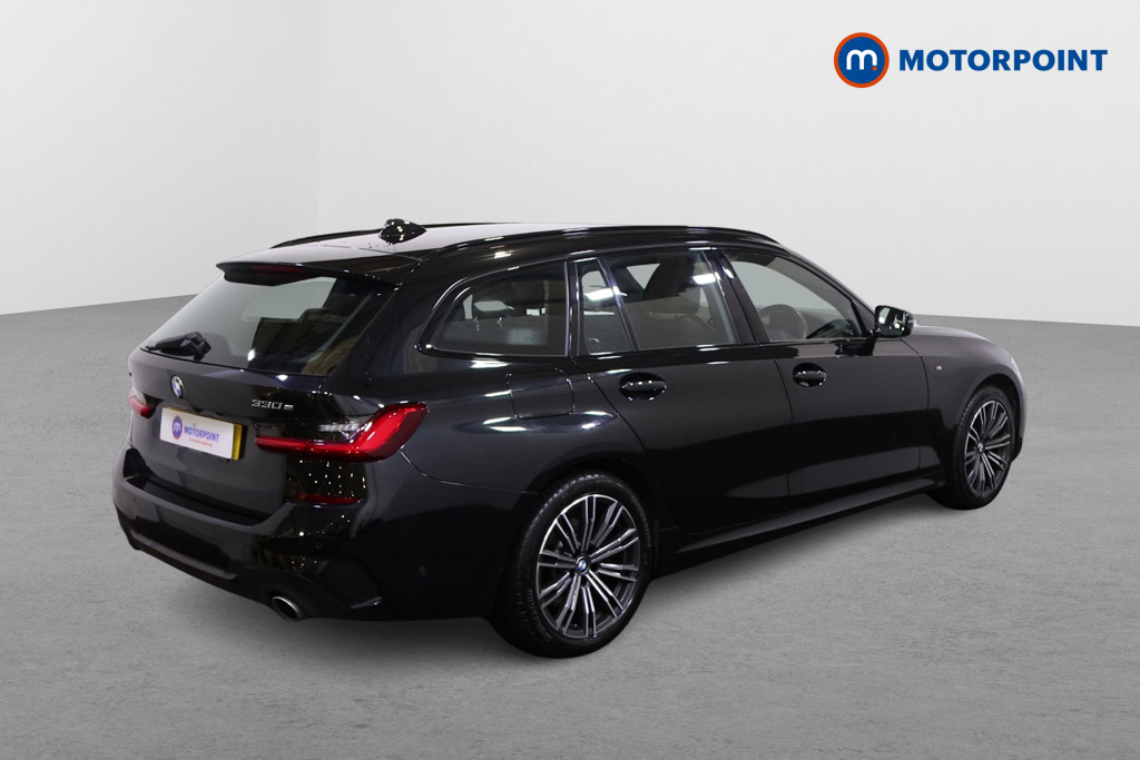 BMW 3 Series M Sport Automatic Petrol Plug-In Hybrid Estate - Stock Number (1514502) - Drivers side rear corner