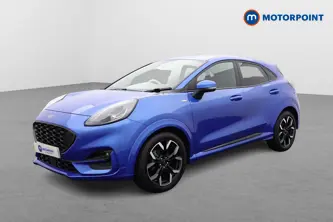 Ford Puma St-Line X Manual Petrol-Electric Hybrid SUV - Stock Number (1515510) - Passenger side front corner