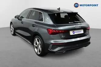 Audi A3 S Line Manual Petrol Hatchback - Stock Number (1518128) - Passenger side rear corner