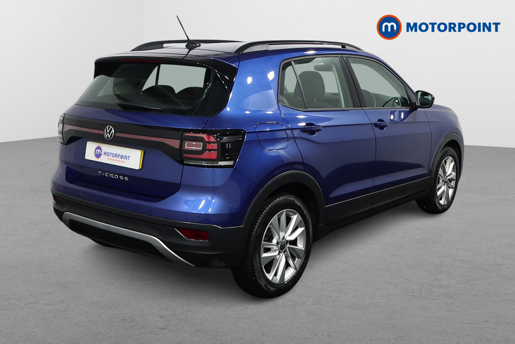 Volkswagen T-Cross SE Manual Petrol SUV - Stock Number (1518683) - Drivers side rear corner