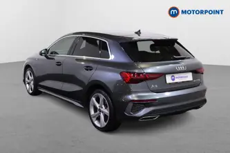 Audi A3 S Line Automatic Petrol Plug-In Hybrid Hatchback - Stock Number (1510891) - Passenger side rear corner