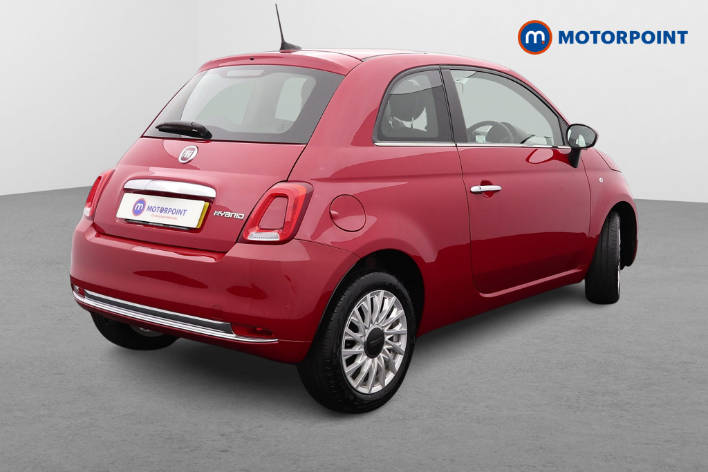 Fiat 500 1.0 Mild Hybrid 3Dr Manual Petrol-Electric Hybrid Hatchback - Stock Number (1513685) - Drivers side rear corner