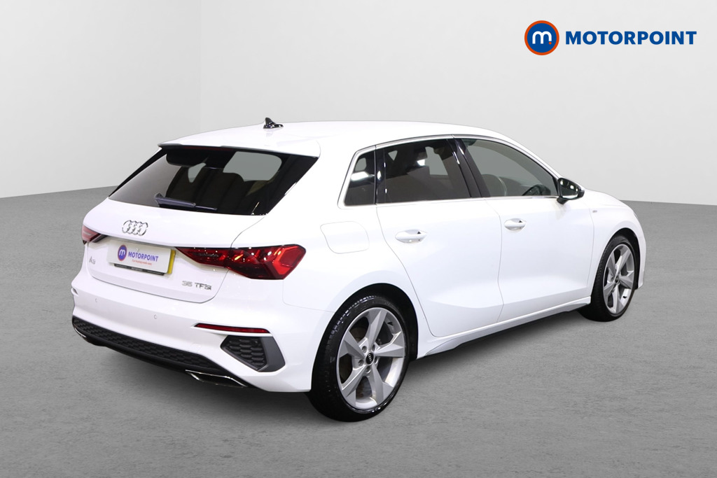 Audi A3 S Line Automatic Petrol Hatchback - Stock Number (1518095) - Drivers side rear corner