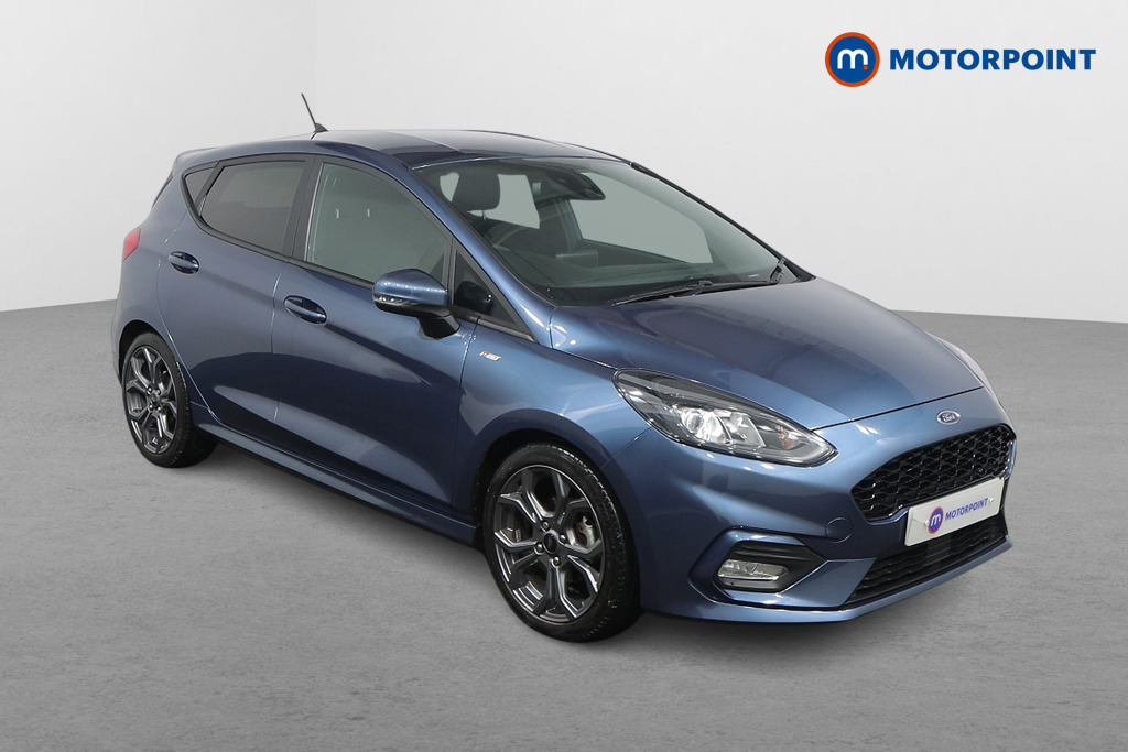 Ford Fiesta St-Line Edition Manual Petrol-Electric Hybrid Hatchback - Stock Number (1519953) - Drivers side front corner