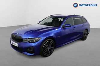 BMW 3 Series M Sport Automatic Petrol Plug-In Hybrid Estate - Stock Number (1520094) - Passenger side front corner