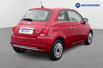 Fiat 500 Dolcevita Manual Petrol-Electric Hybrid Hatchback - Stock Number (1513275) - Drivers side rear corner