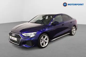 Audi A3 S Line Automatic Petrol Saloon - Stock Number (1519482) - Passenger side front corner