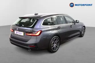 BMW 3 Series Sport Pro Automatic Petrol Plug-In Hybrid Estate - Stock Number (1519507) - Drivers side rear corner