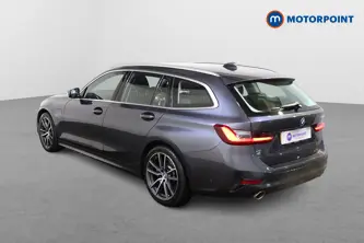 BMW 3 Series Sport Pro Automatic Petrol Plug-In Hybrid Estate - Stock Number (1519507) - Passenger side rear corner